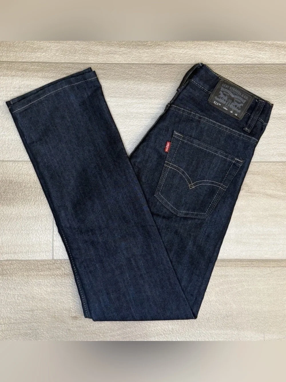 Levi's 511 Boys Slim Jeans Size 12 Slim 26x26 New Without Tags